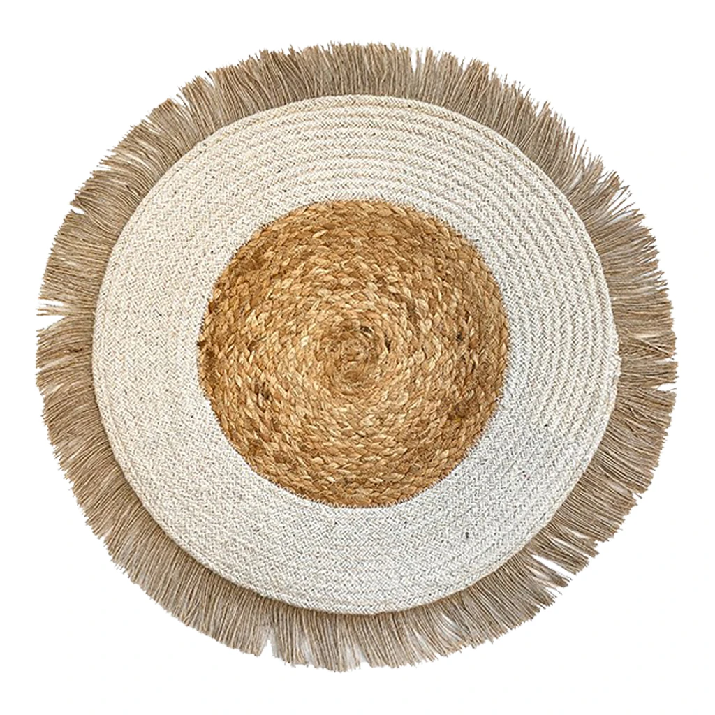 Prestieranie na stôl boho biele 36 cm