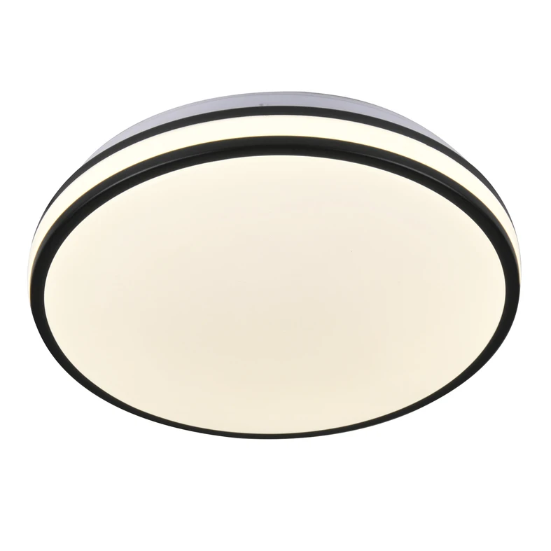 Stropná lampa LED 15W čierno-biela ORBIT 28 cm