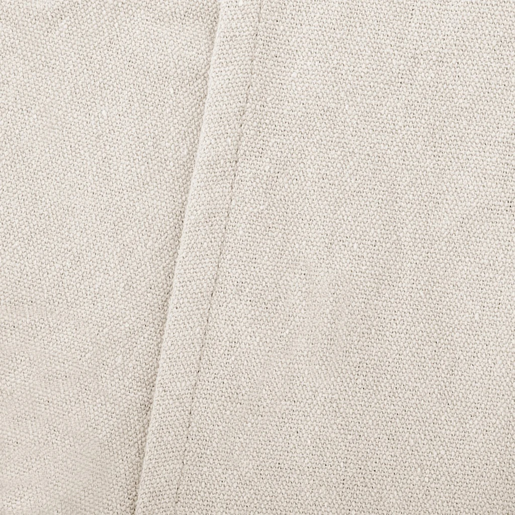 Závesné brazílske kreslo béžové CALERO 130x100 cm