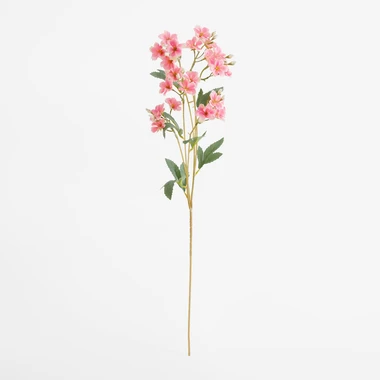 Umelý jabloňový kvet ružový 88 cm