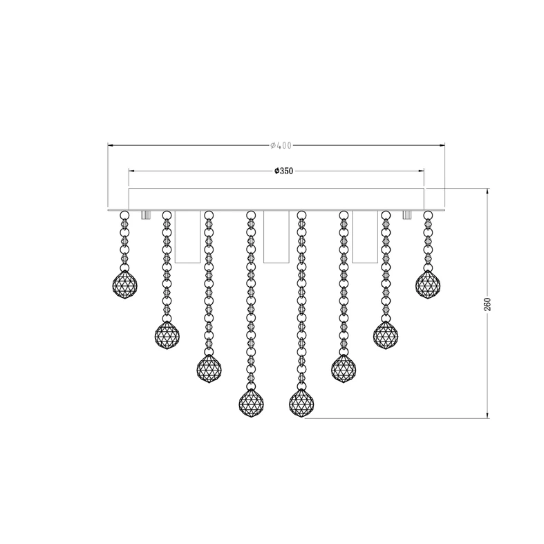 Stropné svietidlo ALEX