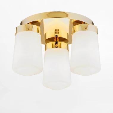 Stropné svietidlo mosadz PASADENA 3