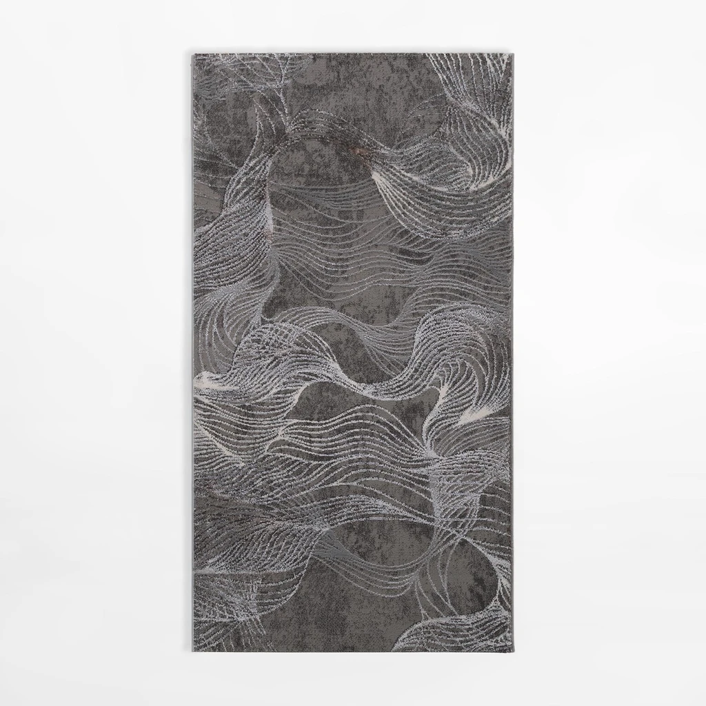 Koberec do obývacej izby SPAZZIO, sivý, 80x150 cm