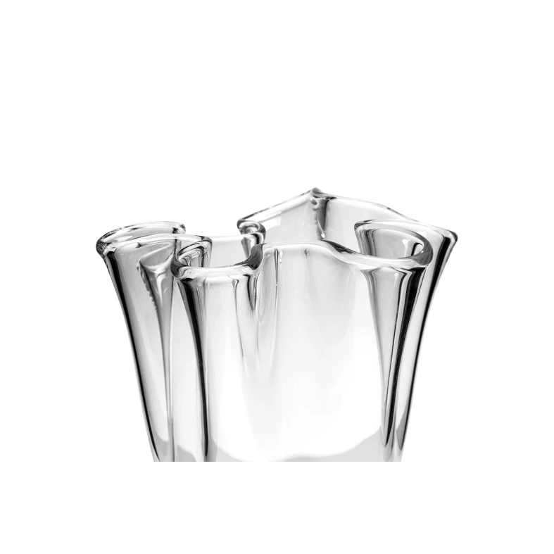 Váza s volánikom 25x18 cm