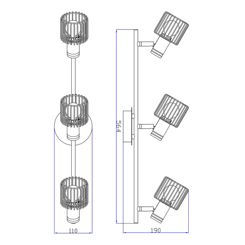 Stropné svietidlo MARTIN TK171206-3