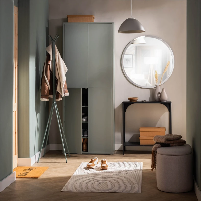 Čierna kovová konzola HOCCA