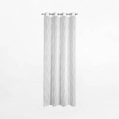 Záclona na bielych priechodkách FELICIA 140x250 cm