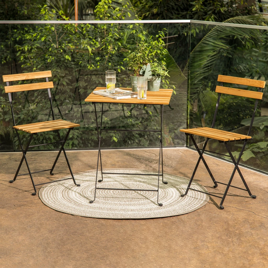 Okrúhly boho béžový koberec GINO 120 cm