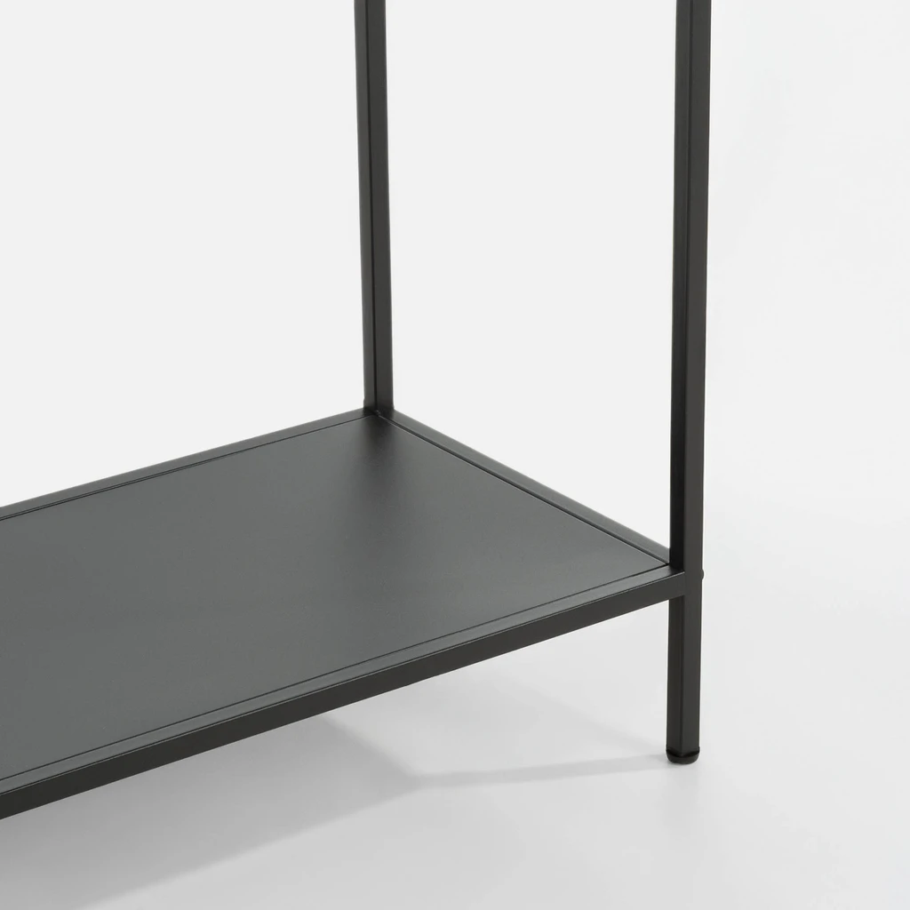 Čierna kovová konzola HOCCA