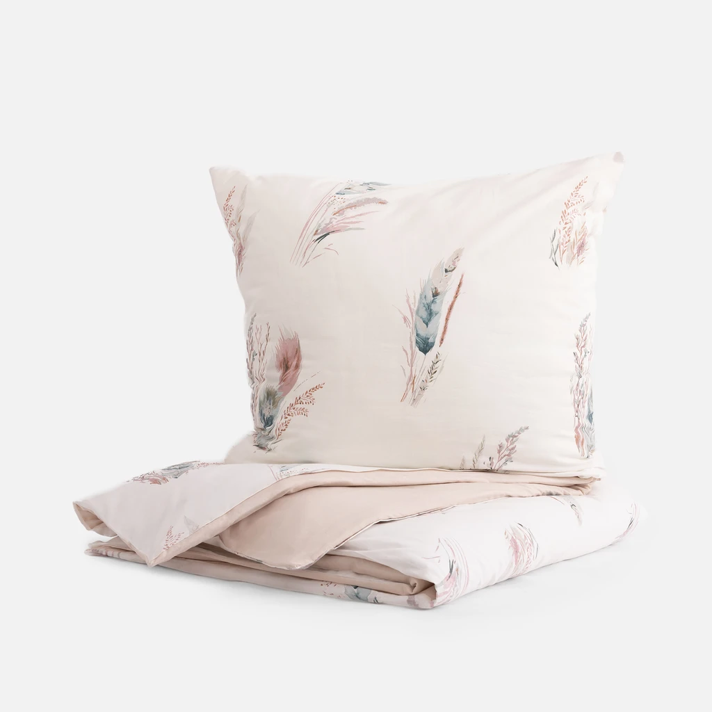 Bawełniana pościel z z przyrodniczym wzorem