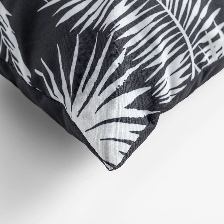 Dekoračný vankúš čierny SAMBA, 45x45 cm