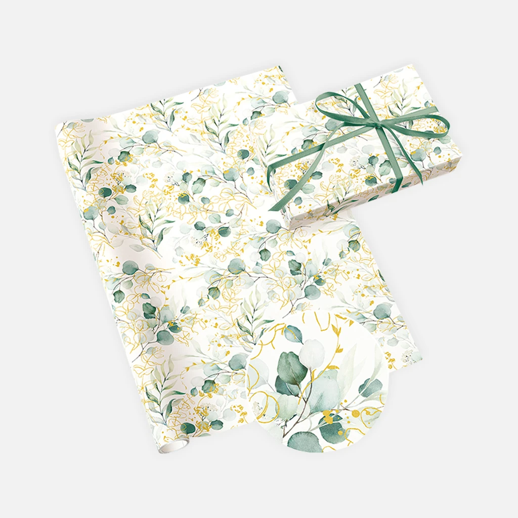 Kolorowy i wzorzysty papier prezentowy