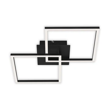 Stropná lampa otočná čierna FRAME LED 62 cm