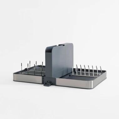 Skladacia sušička riadu, sivá 48,3x35x20,2 cm