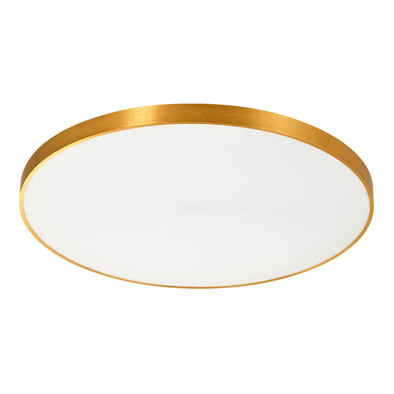 Stropná lampa LED okrúhla zlatá SIERRA 80 cm