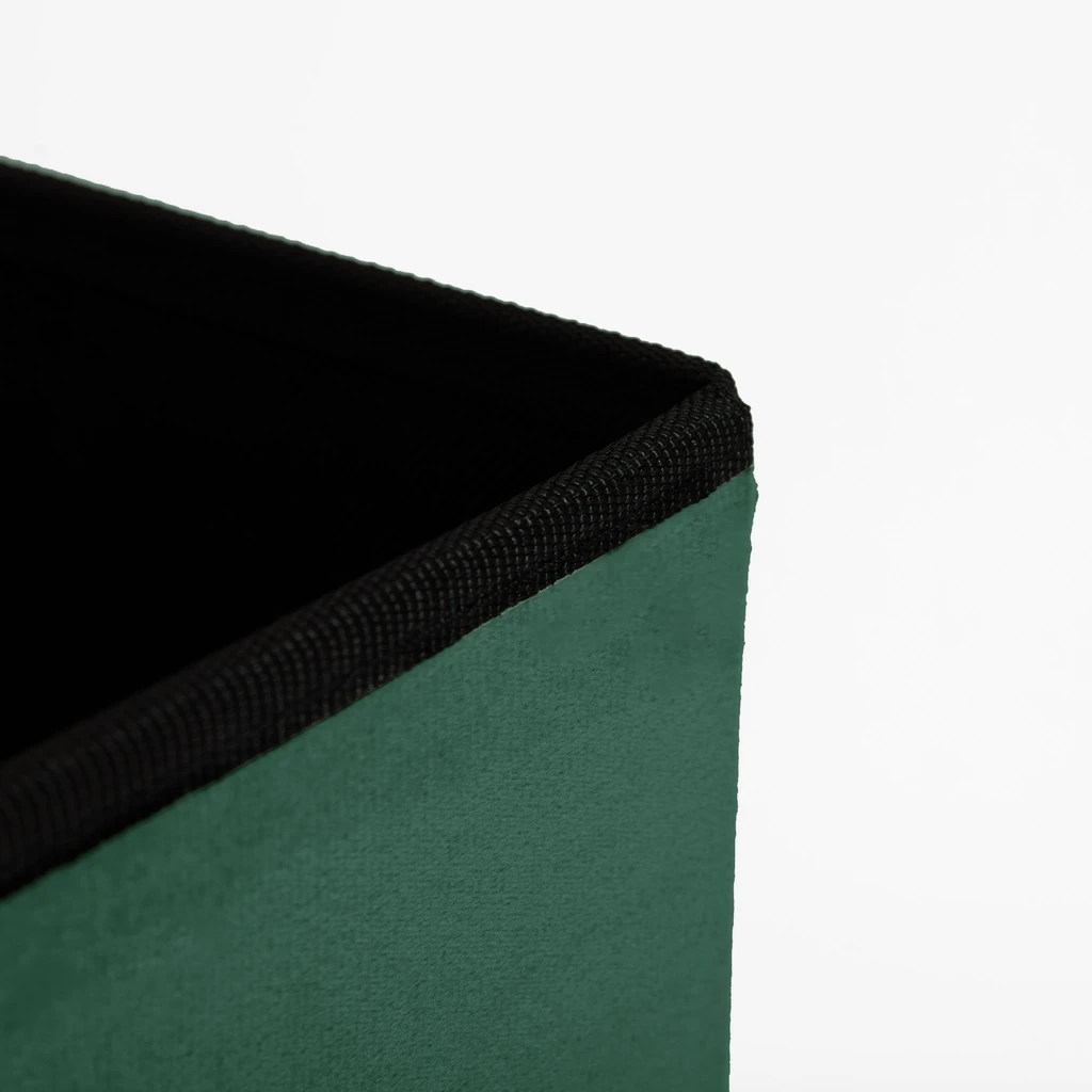 Skladacia taburetka zelená 38x37,5 cm