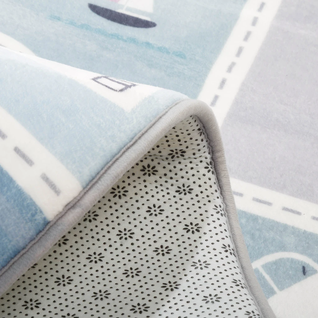 Prostokątny dywan w ulice