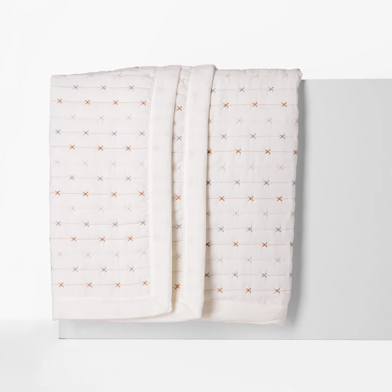 Prehoz na posteľ v krémovej farbe VANILLA CROSS 180x200 cm