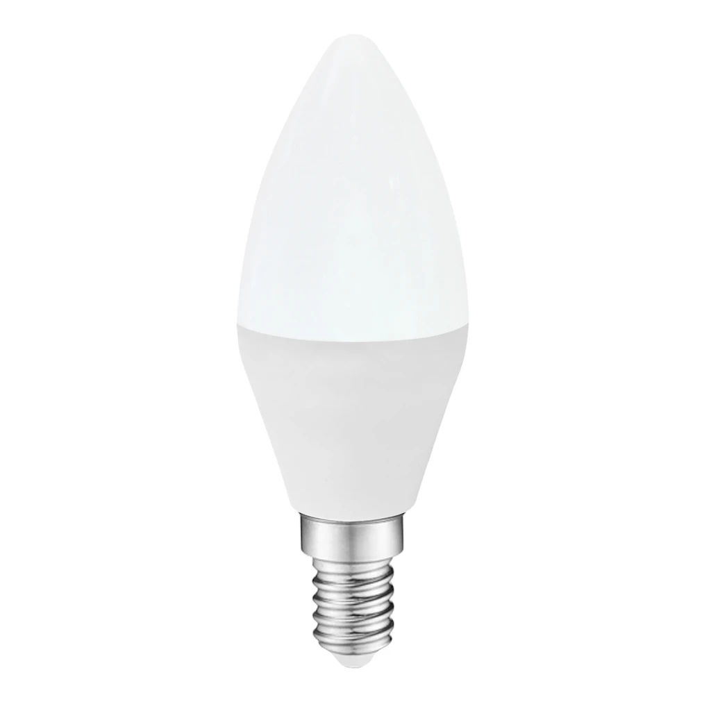 Žiarovka LED E14 8W studená farba ORO-E14-C37-TOTO-8W-CW