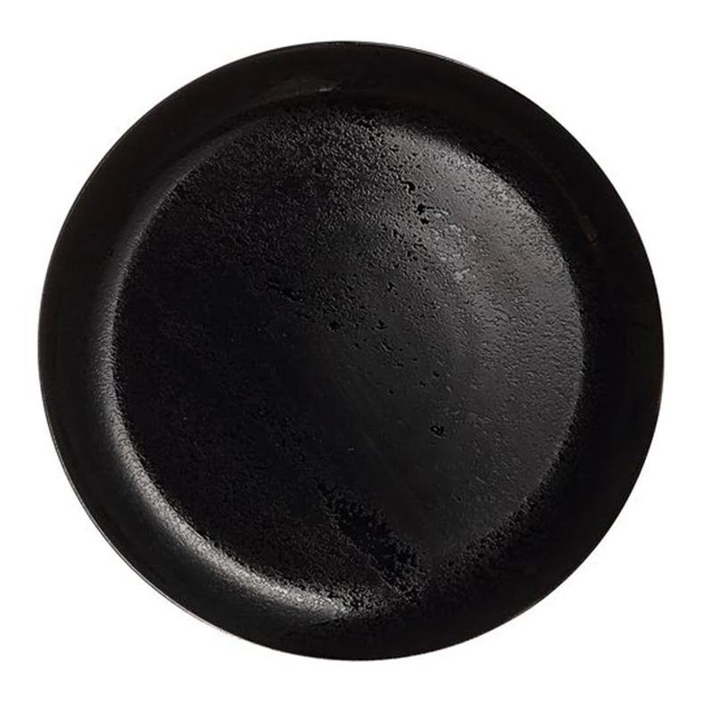 Plytký tanier čierny DIANA 25 cm