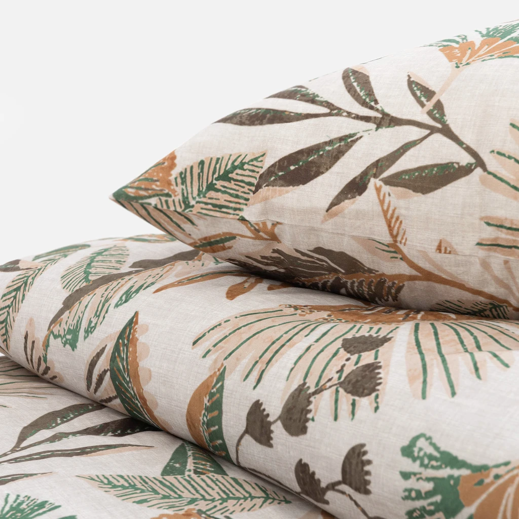 Bavlnená posteľná bielizeň PLANTIS 160x200 cm