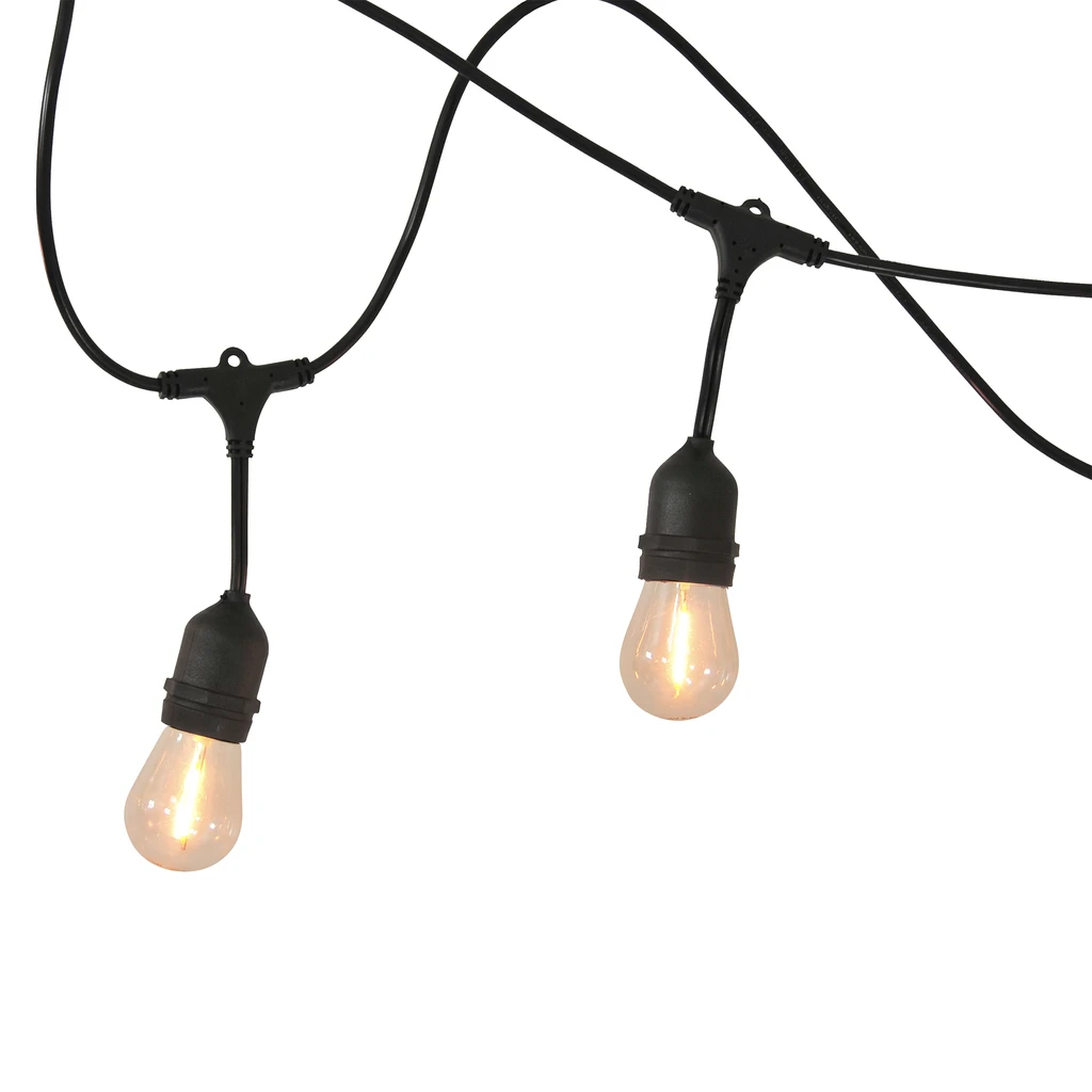 Vonkajšia svetelná reťaz PARTY iP44 5,6 m filament