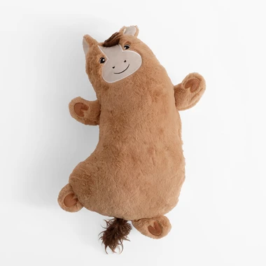 Vankúš plyšák koník HUGGIE 50x33 cm