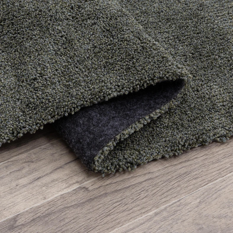 Koberček vhodný na pranie tmavozelený MONA 60 x 115 cm