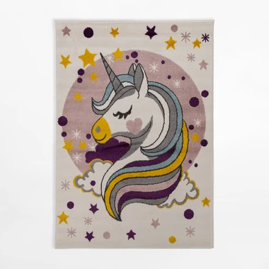 Koberec s jednorožcom HAPPY 120x170 cm