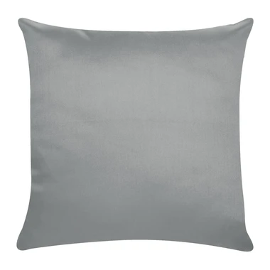 Saténová obliečka na vankúš strieborná 40x40 cm