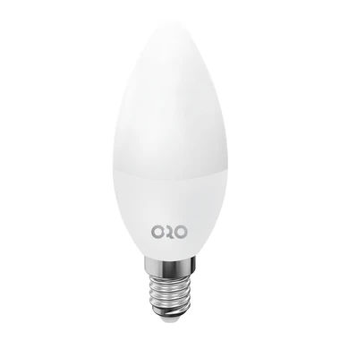 Žiarovka LED E14 7W studená farba ORO-PREMIUM-E14-C37-7W-XP