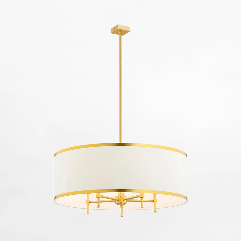 ABBANO najlepiej zawiesić w przestronnym wnętrzu, które podkreśli jego dekoracyjne walory.