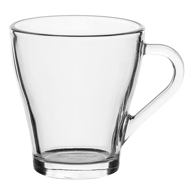 Sklenený hrnček LAVATTO s držadlom 250 ml