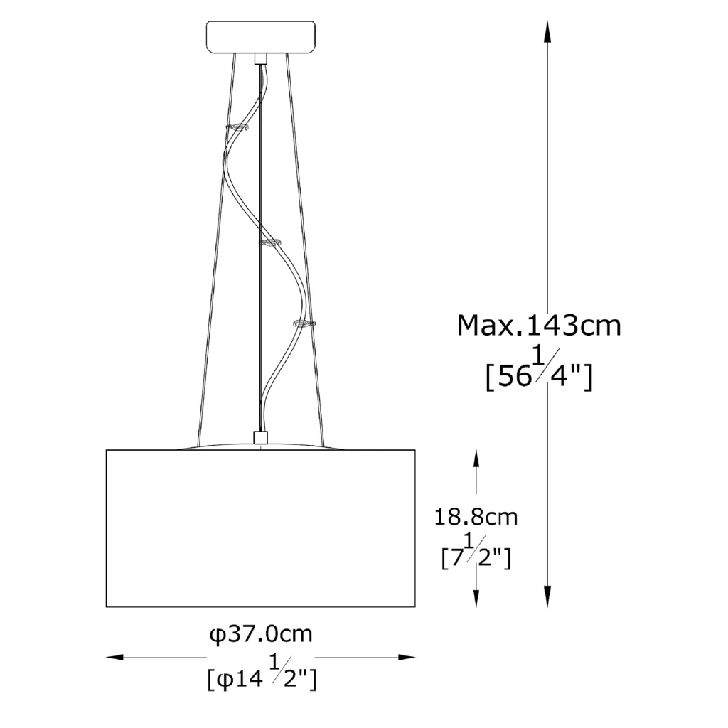Závesné svietidlo BLINK P0173-05W