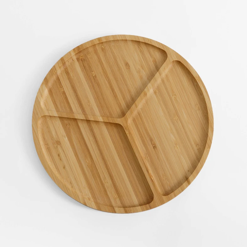 Deska bambusowa okrągła do serwowania
