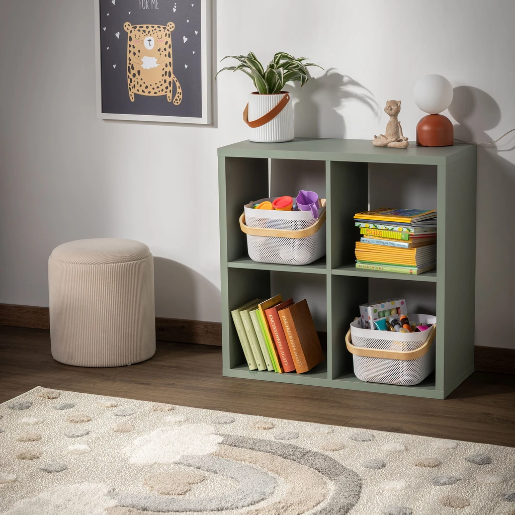 Kvetináč s rukoväťou biely 15 cm