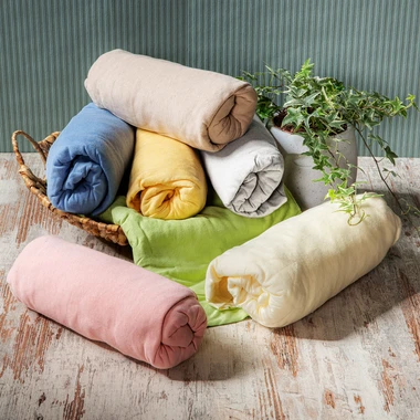 Džersejová plachta s gumičkou 220 x 200 cm