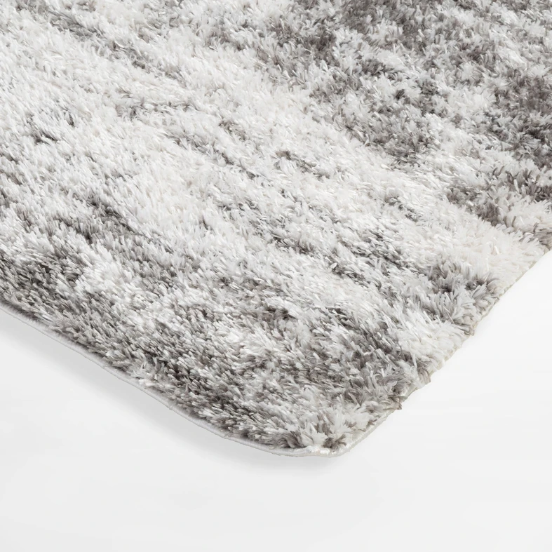 Koberec do obývacej izby, krémovo-sivý, 120x170 cm