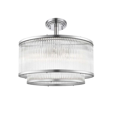 Stropné svietidlo chrómované 5xE14 SERGIO 41,5 cm