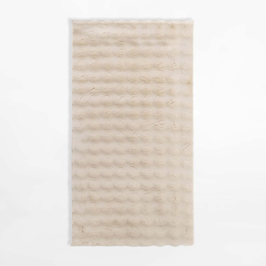 Moderný koberec MODESTO, krémový, 80x150 cm
