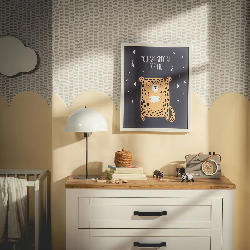 Obraz s motívom spiaceho leoparda PANTHER 40x50 cm