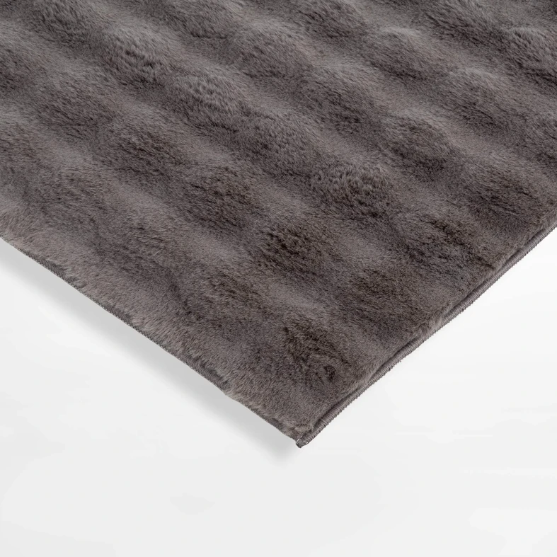 Moderný koberec MODESTO, sivý, 80x150 cm