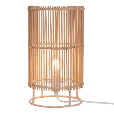 Bambusová stolná lampa EDIN 20x35 cm