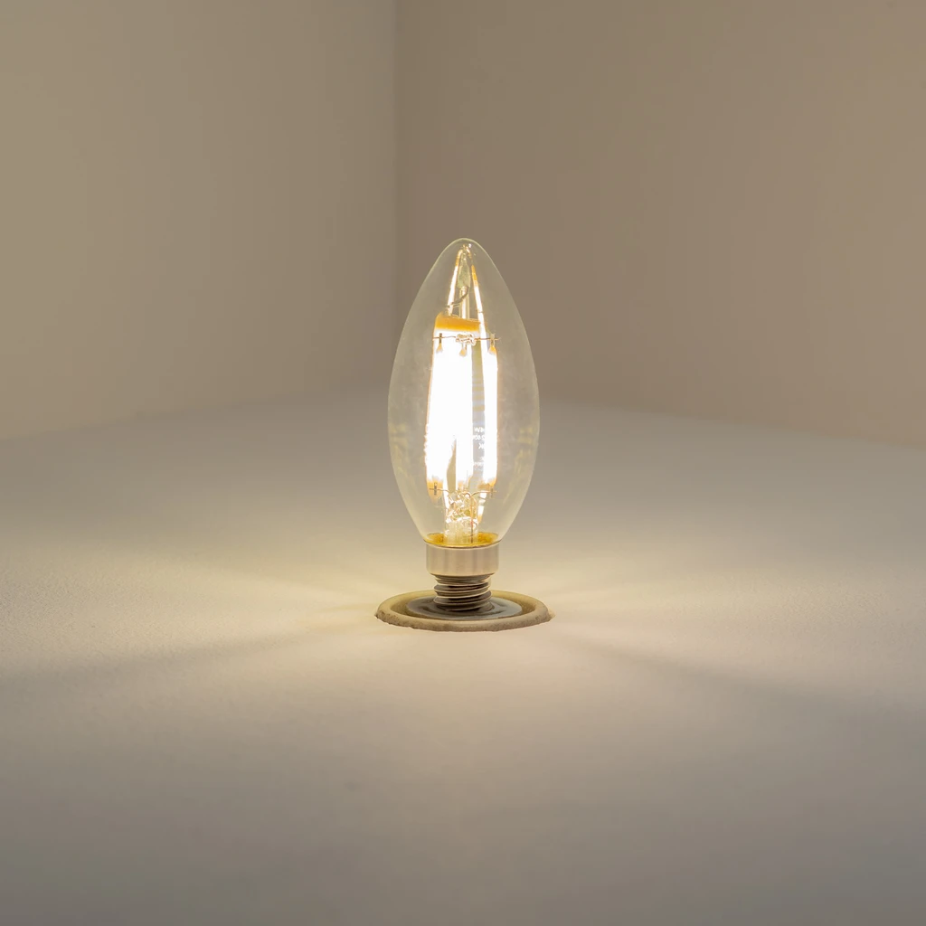 Žiarovka LED E14 4W neutrálna farba ORO-E14-C35-FL-CLARO-4W