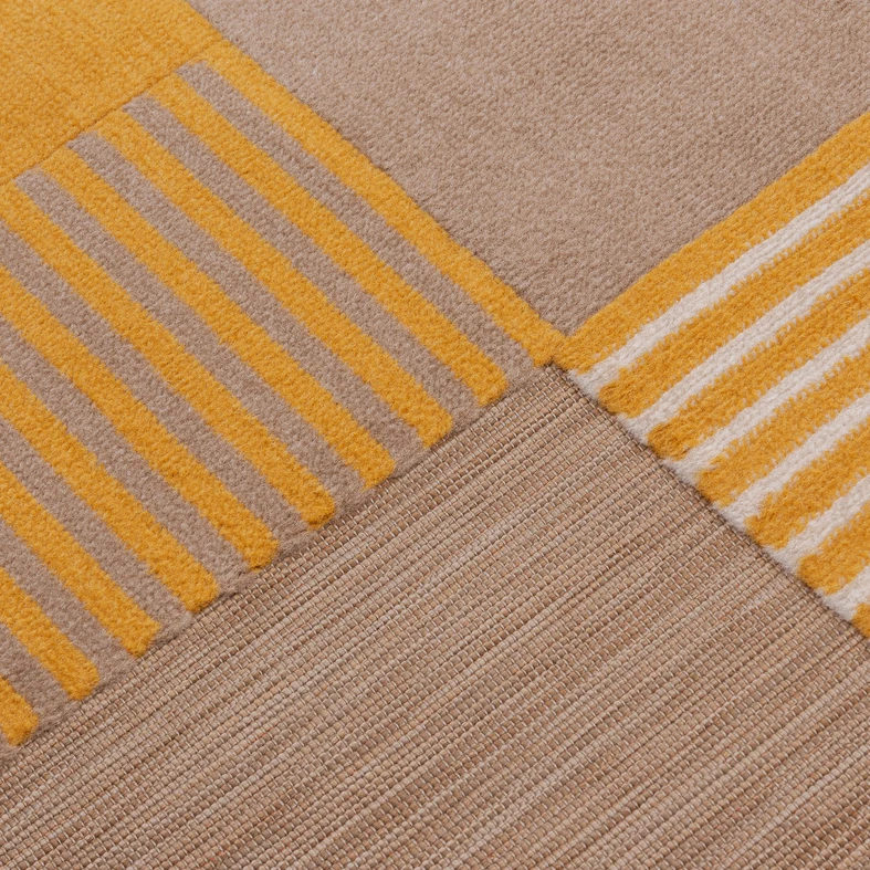 Vonkajší koberec s geometrickým vzorom 3D TROMSO 120 x 170 cm