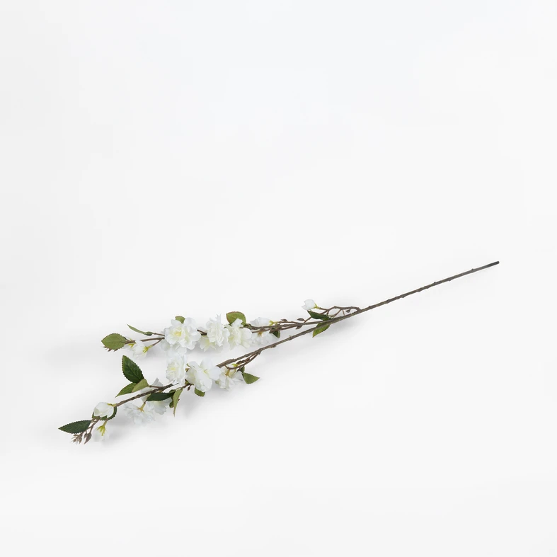 Umelý kvet jablone v bielej farbe 90 cm