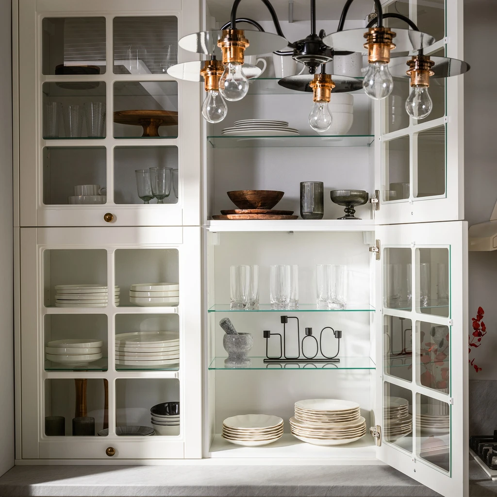 Svietnik na 4 sviečky čierny 27x15 cm