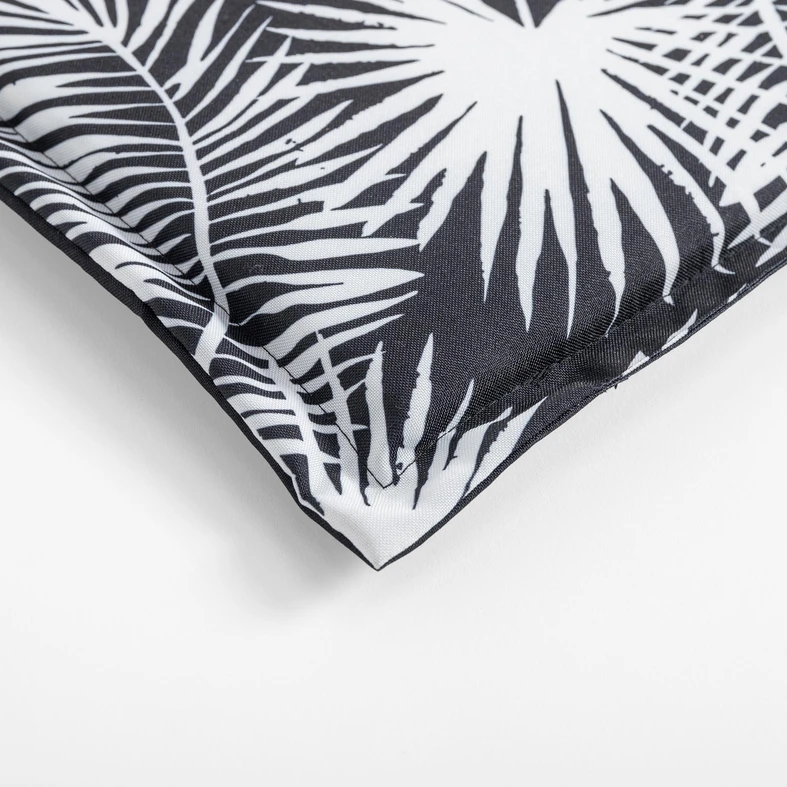 Vankúš na stoličku čierny SAMBA, 40x40 cm