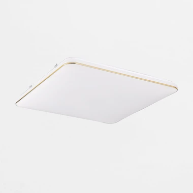 Stropné svietidlo LED štvorcové 50W zlaté OMAR 53 cm