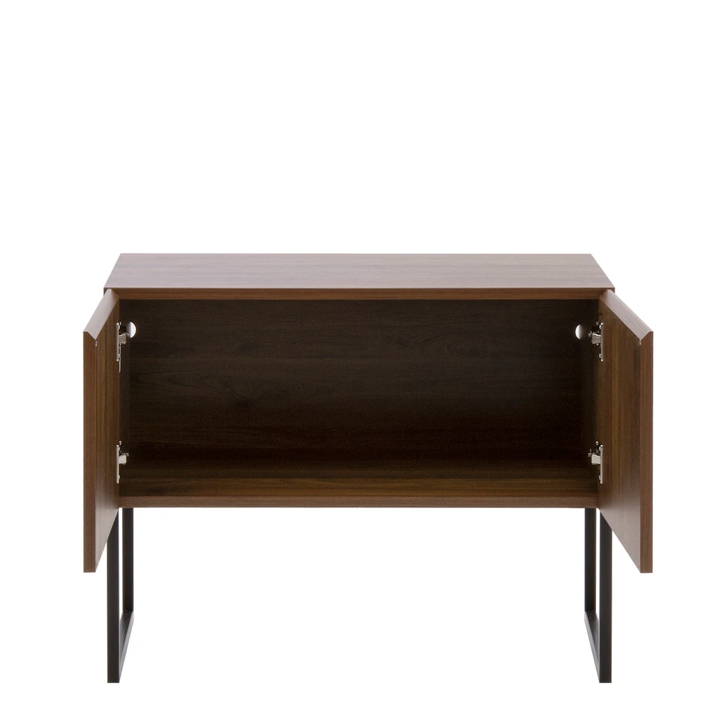 Komoda na lyžinách HAGA, orech